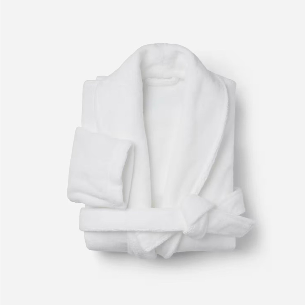 Luxurious White Bathrobe